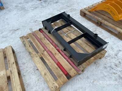 2025 GIYI GY-BF47 45 in Skid Steer Bale Fork (Unused)