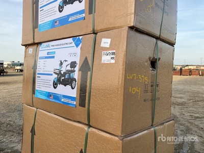 2026 SDLOOL SL-D3 Three Wheeled Electric Utility Cart (Unused)