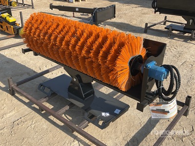 2025 GIYI SE61 1550 mm Skid Steer Broom (Unused)