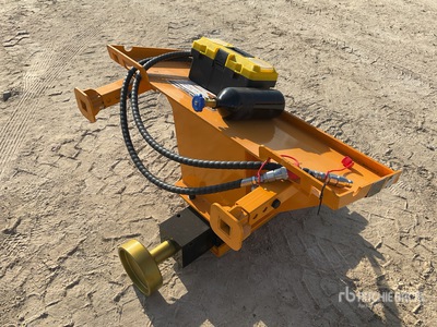 2026 GIYI AD680 Enfonce-pieu pour chargeuse à différentiel (Unused)