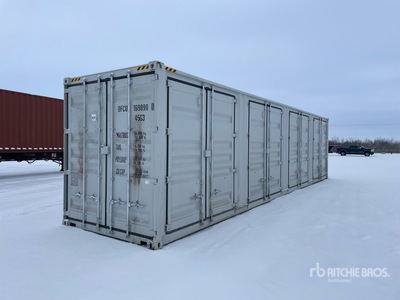 2025 40 ft High Cube Multi-Door Storage Container