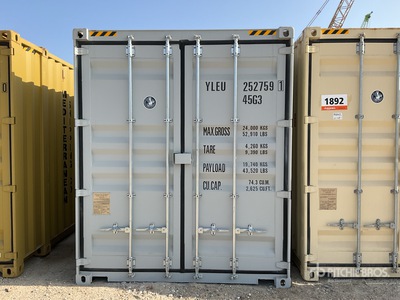 2025 40 ft High Cube Multi-Door Contenedor de almacenamiento (Unused)