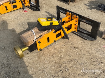 2026 GIYI GY-D680 Skid Steer Post Driver (Unused)