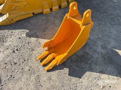 2026 GIYI GY-BK 12 in Digging Benna per escavatore - Fits Cat 305 (Unused)