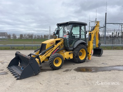 2017 New Holland B80B-SS 4x4 Backhoe Loader