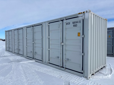 2025 40 ft High Cube Multi-Door Storage Container (Unused)
