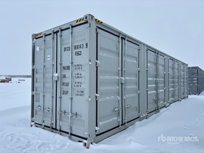 2025 40 ft High Cube Multi-Door Opslag container