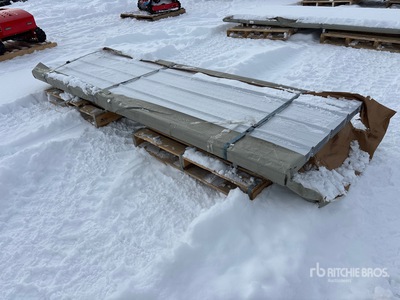 2026 SKLP SKL100 10 ft x 3 ft Corrugated Tin Siding (Unused)