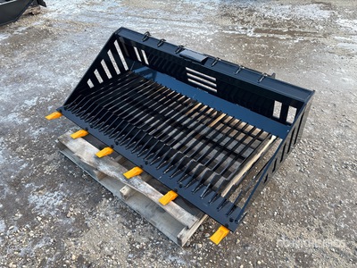 2026 GIYI GY-RB66 66 in Skid Steer Rock Bucket (Unused)