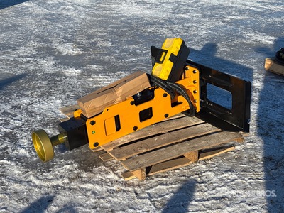 2026 GIYI GY-D680 Skid Steer Post Driver (Unused)