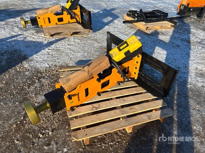 2026 GIYI GY-D680 Skid Steer Post Driver (Unused)