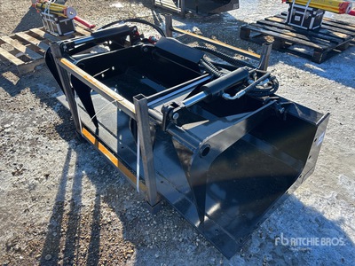 2026 GIYI GY-PG72 72 in Plate Grabber Grappin pour chariot élévateur (Unused)