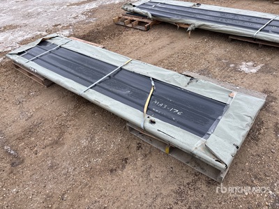 2026 SKLP SKH50 12ft x 3 ft Corrugated Tin Siding (Unused)