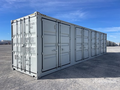 2025 40 ft High Cube Multi-Door Storage Container