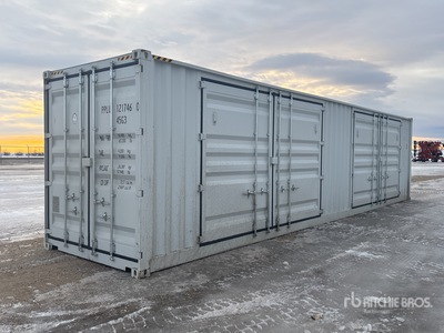 2025 40 ft High Cube Multi-Door Storage Container