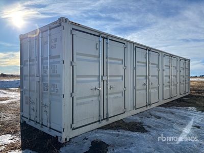 2025 40 ft High Cube Multi-Door Storage Container