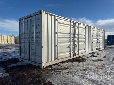 2025 40 ft High Cube Multi-Door Storage Container