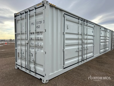 2025 40 ft High Cube Multi-Door Storage Container