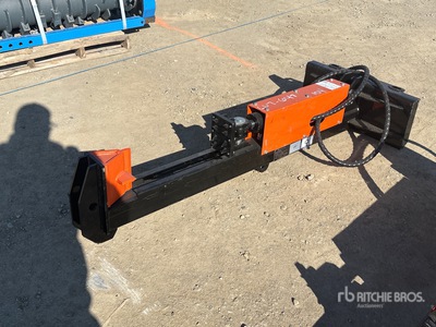 2026 GIYI GY-MLS62 16 in Mini Skid Steer Log Splitter (Unused)