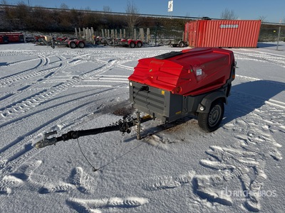 2013 Atlas Copco XAS37 Mobile Compresseur A Air Air Compressor