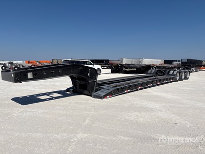 2007 Fontaine 50 ton Tri/A Removable Gooseneck 低床トレーラー