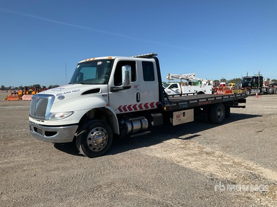 2022 International MV607 SBA 4x4 Rollback Truck