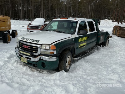 2005 GMC Sierra 3500 4x4 Crew Cab Abschleppwagen (Inoperable)