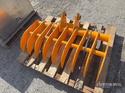 2025 G141 44 in Excavator Rake - Fits Cat 305
