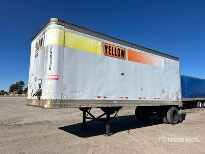 2003 Great Dane 7311P 28 ft x 102 in S/A Van Trailer