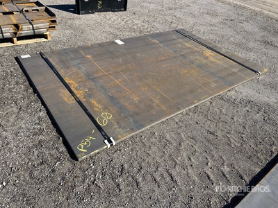 2025 Kit Containers 10 ft x 6 ft (2 in Thick) Płyty stalowe