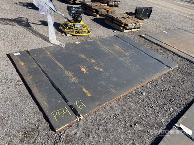 2025 Kit Containers 10 ft x 6 ft (2 in Thick) Płyty stalowe