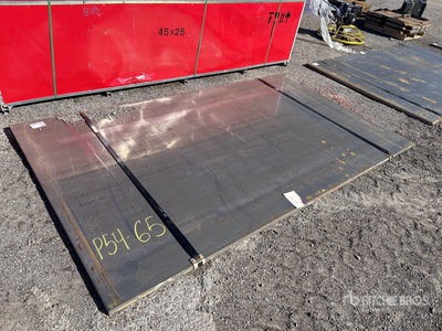 2025 Kit Containers 10 ft x 6 ft (2 in Thick) Płyty stalowe