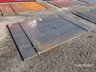 2025 Kit Containers 10 ft x 6 ft (2 in Thick) Płyty stalowe