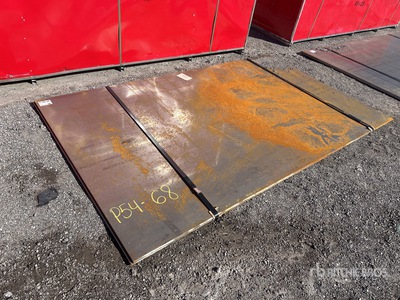 2025 Kit Containers 10 ft x 6 ft (2 in Thick) Płyty stalowe