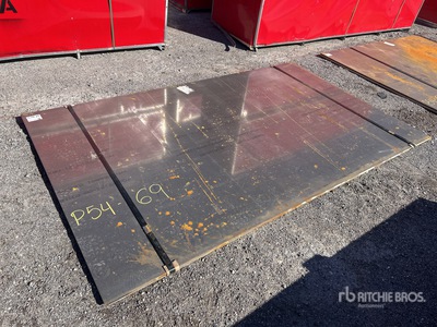 2025 Kit Containers 10 ft x 6 ft (2 in Thick) Płyty stalowe