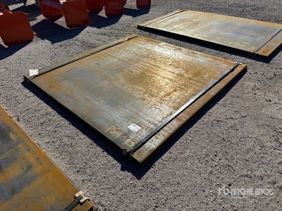 2025 Kit Containers 6 ft 6 in x 6 ft 8 in (1 in Thick) Steel Plates