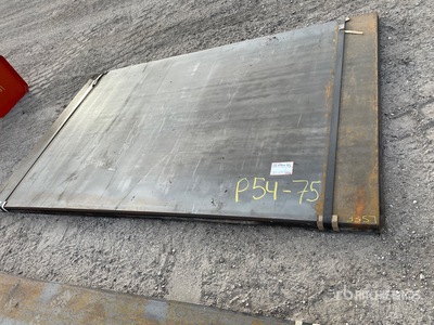 2025 Kit Containers 6 ft x 8 ft 1 in Steel Plates