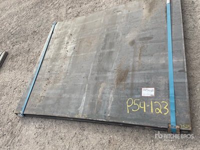 2025 Kit Containers 5 ft x 6 ft 3 in (2 in Thick) Steel Plates