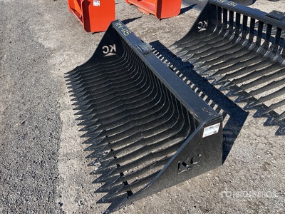 2025 Kit Containers QT-SB-H72-F 72 in Skid Steer Screening Bucket