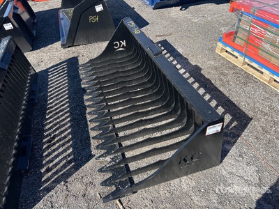 2025 Kit Containers QT-SB-H76-V3 72 in Godet de Criblage pour Chargeuse à Direction à Glissement