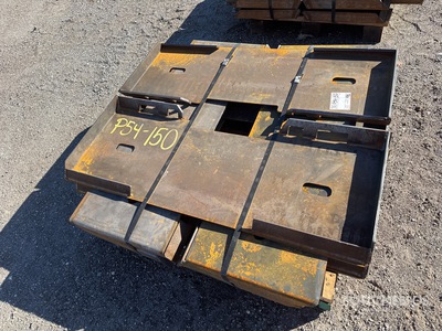 2025 Kit Containers QT-F-BLANK 46 in Plaque de montage pour chargeuse à différentiel (Unused)