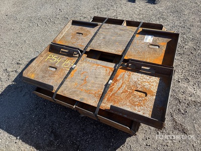 2025 Kit Containers QT-F-BLANK 46 in Plaque de montage pour chargeuse à différentiel (Unused)