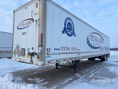 2019 Stoughton ZGPVW-535T-S-C-AR 53 ft x 102 in T/A Semi-remorque fourgon