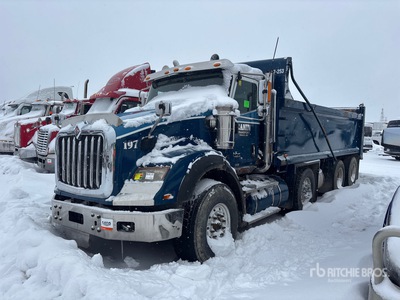 2017 International HX620 8x4 Tri/A Dump Truck