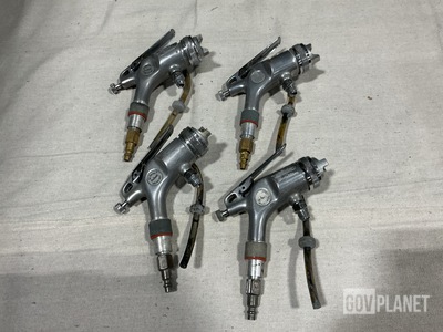 (4) AirVerter ProTouch Paint Spray Guns