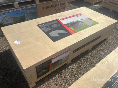 2026 SUNTOP S2030B 20 ft x 30 ft Enclosed Steel Tettoia per Auto (Unused)