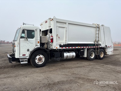 2011 Peterbilt 320 6x4 Rear Loader Waste Collection Truck