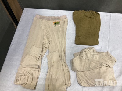 (92) Pairs of Cold Weather Drawers & (32) Cold Weather Undershirts