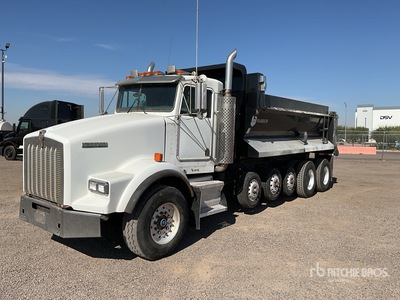 2005 Kenworth T800 12x4 Simple 16 Five Axle Dump Truck