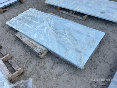 Quantity of (50) 2026 SDGRAND SDLGCSS 94 in x 36 in Metal Roof Sheets Divers - Matériaux de construction (Unused)